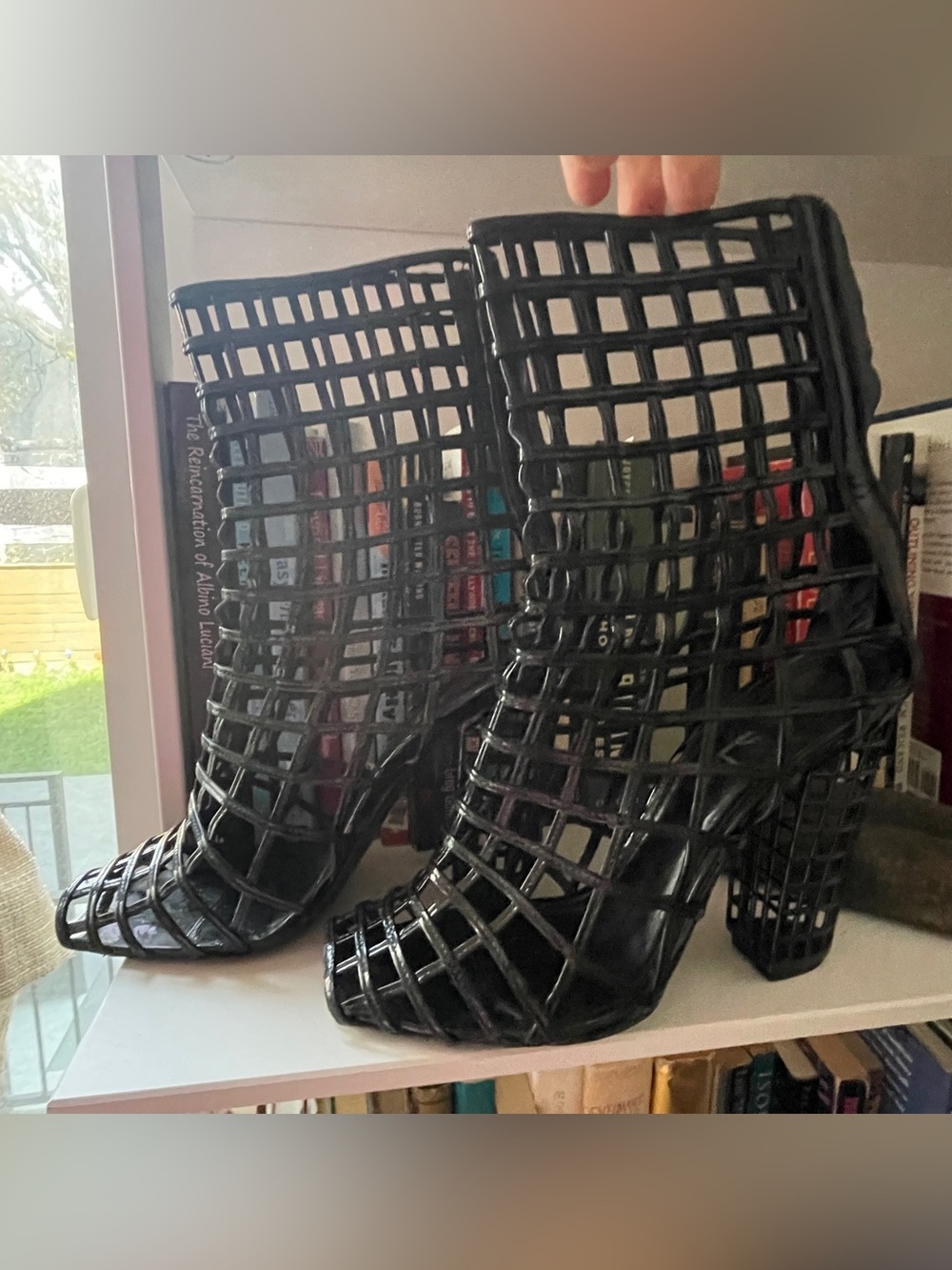 Vintage YSL Cage Boot, 39 - Picture 4 of 10